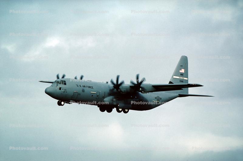 53145, C-130J Hercules, AMC, The Rock, USAF