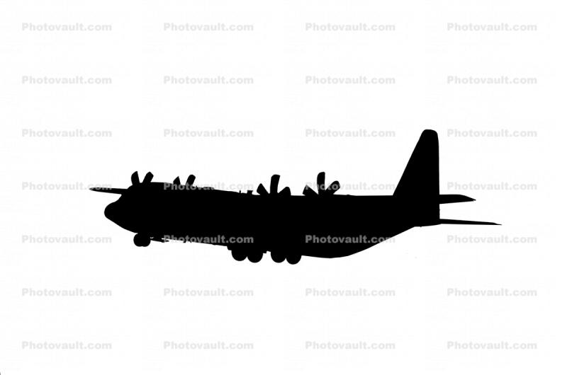C-130J Hercules silhouette