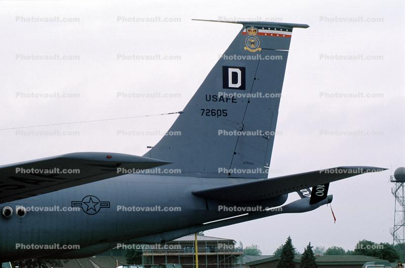 USAFE 72605 D, tailplane, KC-135
