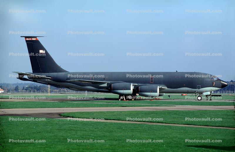 23556, KC-135, CFM56 Jet Engines, Clark AFB, AMC, Grand Forks