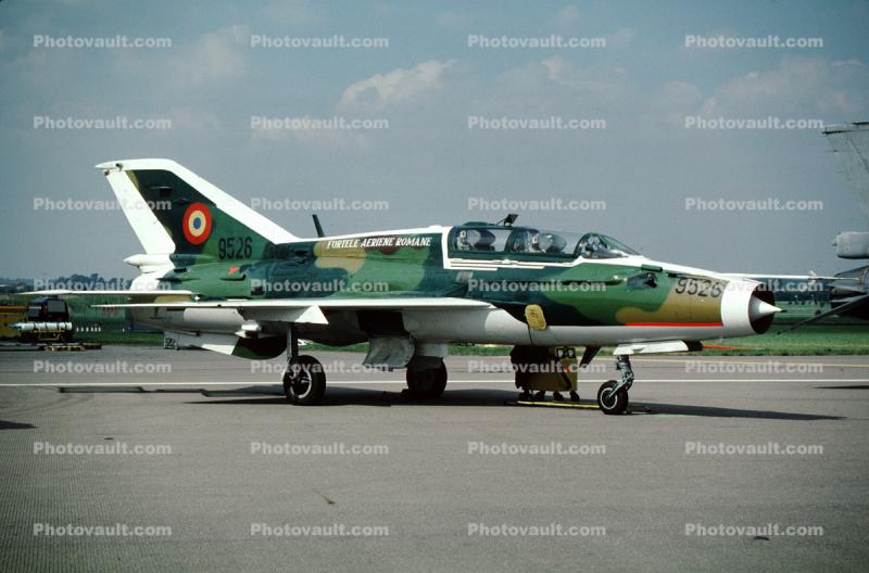 9526, MiG-21, Fortele Aeriene Romaine, Romanian Air Force, camouflage