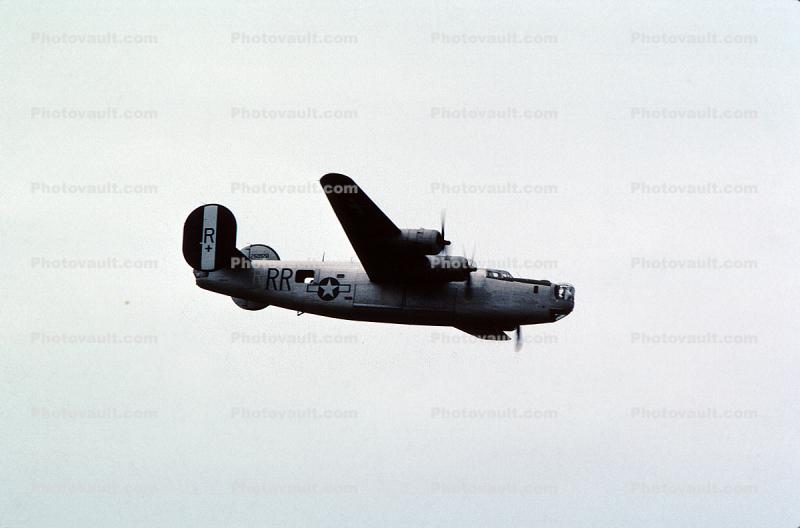 B-24 airborne, flight, flying