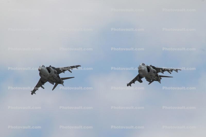 AV-8B Harrier Formation Flight