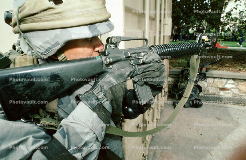Monterey, Operation Kernel Blitz, M16 Rifle, urban warfare training