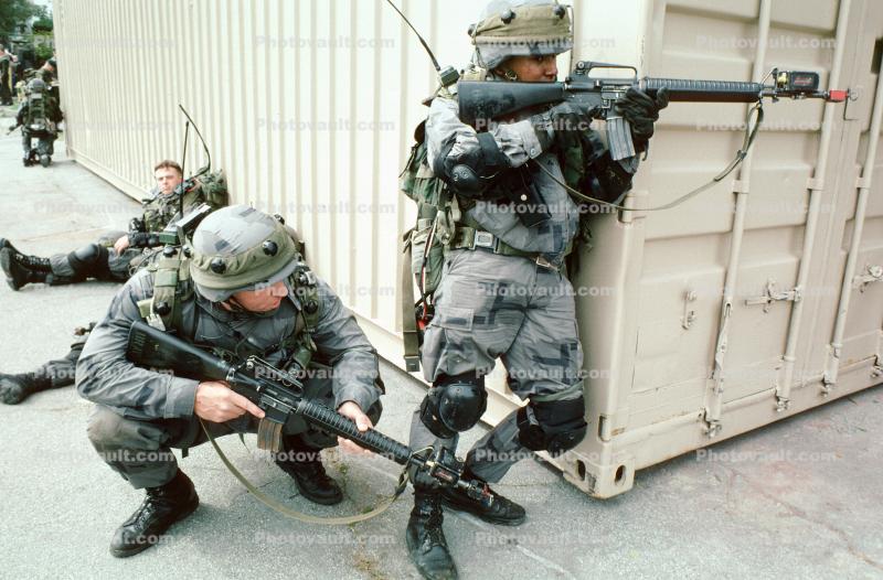 M16 Rifle, Sharpshooter, Monterey, Operation Kernel Blitz, urban warfare training