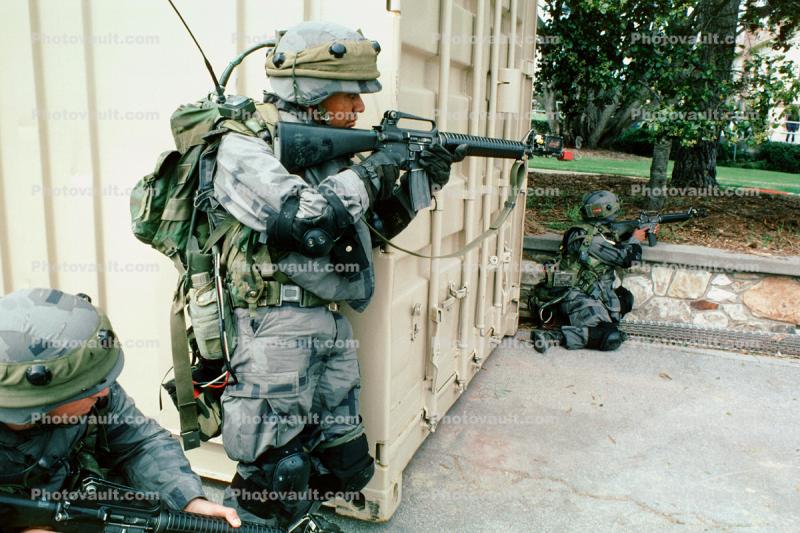M16 Rifle, Operation Kernel Blitz, Monterey, urban warfare training