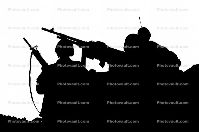 gun, rifle, warfare, Battlefield, Silhouette, logo, shape