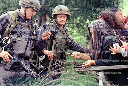 Barbed Wire, Operation Kernel Blitz, M16 Rifle, urban warfare training