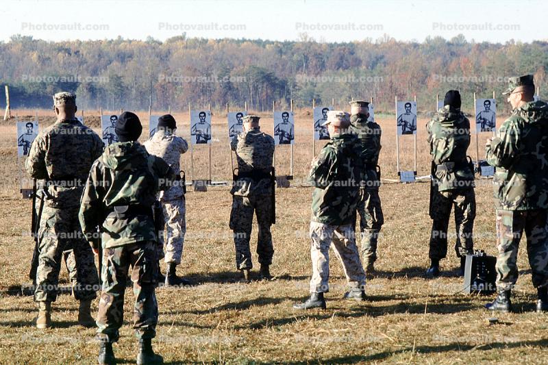 Infantry Officer Course, Shooting Range, Firing Guns