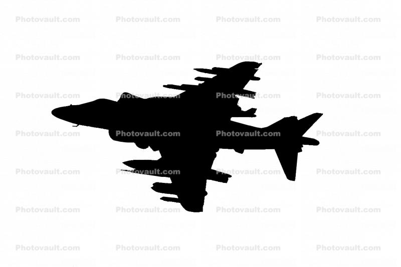 AV-8B Harrier Silhouette