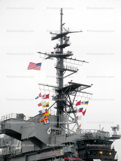 USS Midway CV-41, United States Navy, USN, Harbor