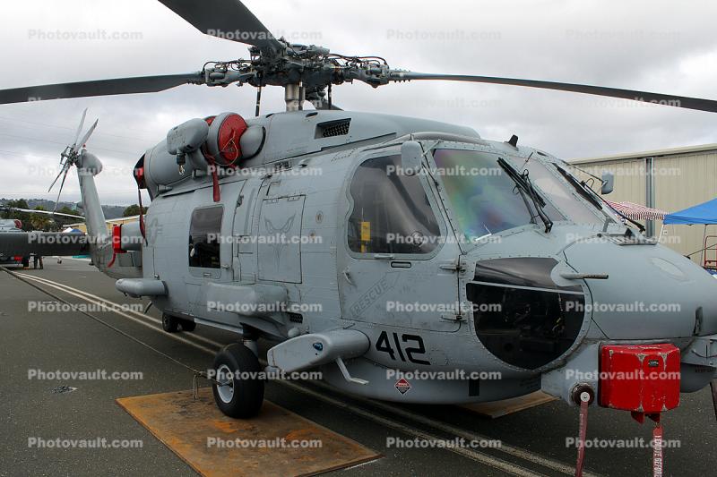 Sikorsky MH-60R Seahawk, Helicopter, United States Navy, USN, 412