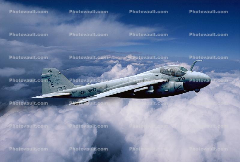 A-6 Intruder airborne, flight, flying, VA-155