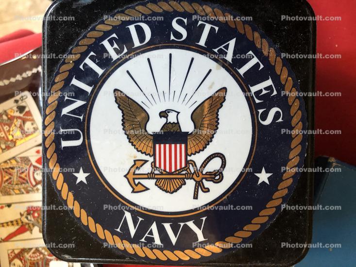 United States Navy emblem, insignia, Eagle and Anchor, decal, Emblem