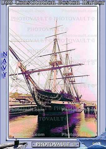 Charlestown Navy Yard, Rigging, Mast, USS Constitution
