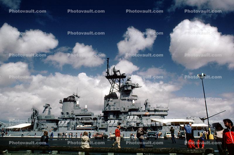 Guns, USS Missouri, 21 March 1993