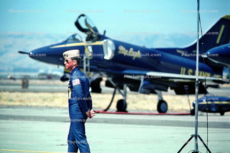 The Blue Angels, A-4 Skyhawk, Blue Angels, Number-1, 3 July 1983