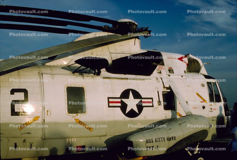 Sikorsky SH-3 Sea King, USS Kitty Hawk (CV-63), CVW-2
