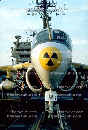 USS Kitty Hawk (CV-63), Grumman A-6, Radiation symbol