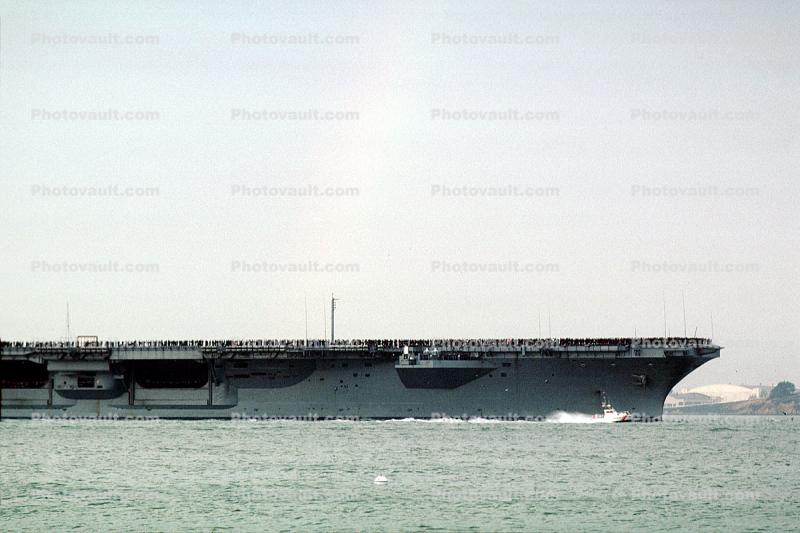 Bow of the USS Carl Vinson, (CVN 70)