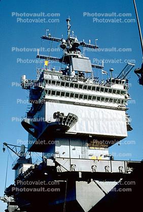 USS Enterprise (CVN-65), Alameda NAS, 4 March 1984, 1980s