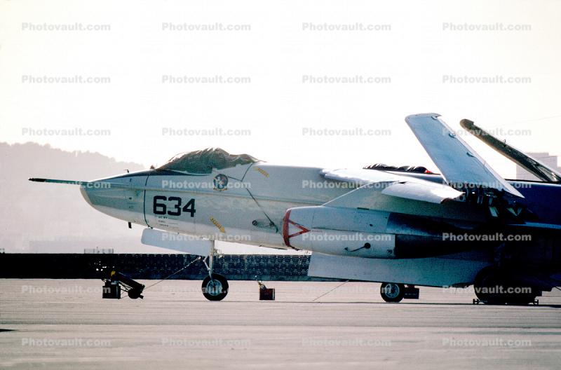 634, Alameda Naval Air Station, Douglas A-3D Skywarrior, NAS, USN, 4 March 1984