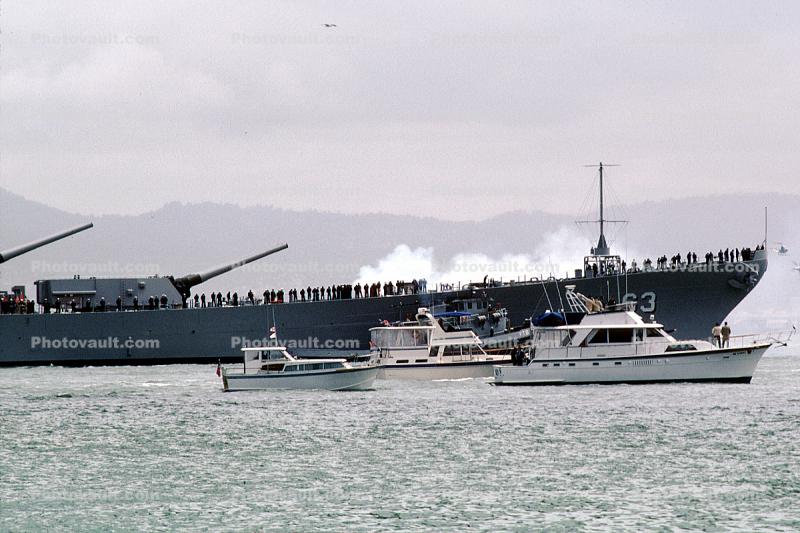 USS Missouri Bow, Caon, USN, United States Navy, (BB-63)