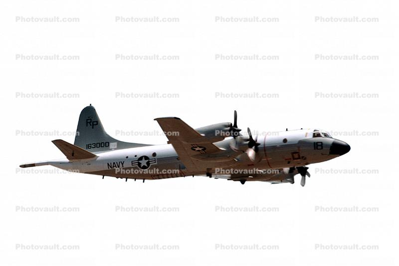 163000, Lockheed P-3C Orion Photo-object, cutout, LL-000 VP-30