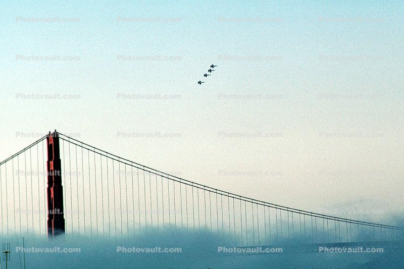 Golden Gate Bridge, Blue Angels, McDonnell Douglas F-18 Hornet