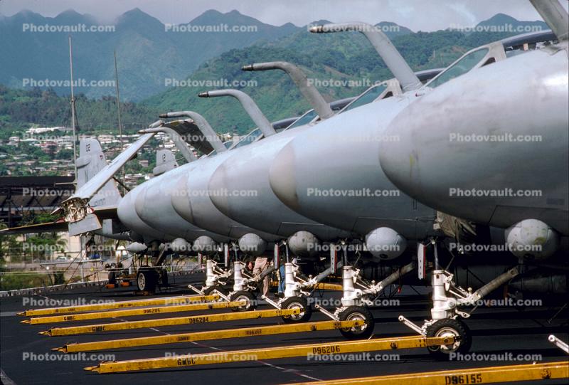 Pearl Harbor, Grumman A-6 Intruder noses, line-up