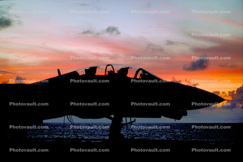 Sunset, Grumman F-14 Tomcat