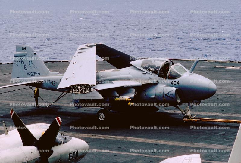 Grumman A-6 404 with folded wings, A-6 Intruder