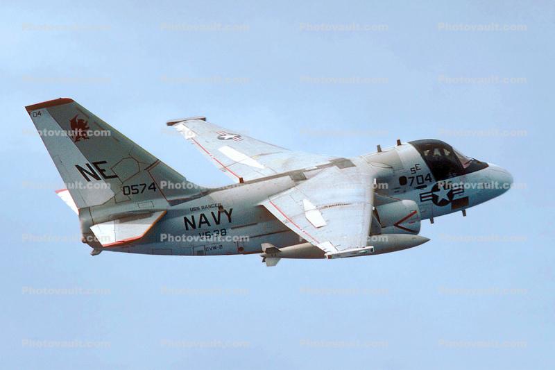 0574, 704, Lockheed S-3B Viking in Flight, VS-38