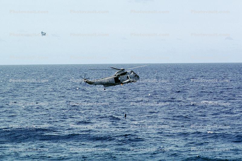 ASW patrol, Sikorsky SH-3 Sea King, Pacific Ocean