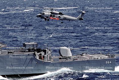 Sikorsky SH-60B Seahawk, USS Paul F. Foster (DD-964), Spruance-class Destroyer