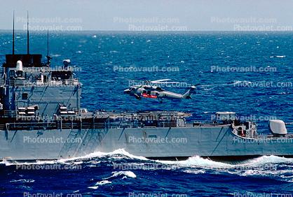Sikorsky SH-60B Seahawk, USS Paul FSaint Foster (DD-964), Spruance-class Destroyer