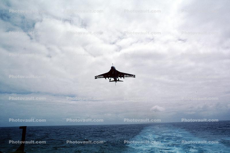 A-6 coming in for a landing