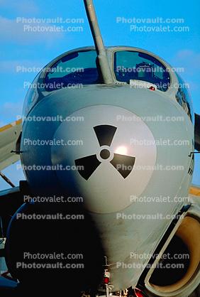 Grumman EA-6B Nose, Radiation Symbol head-on