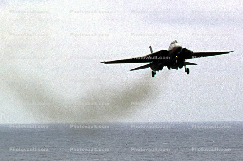 F-14 on final, landing