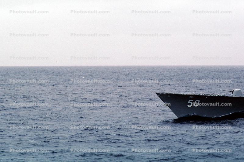 Bow, USS Valley Forge (CG-50), Ship, Ticonderoga-class cruiser