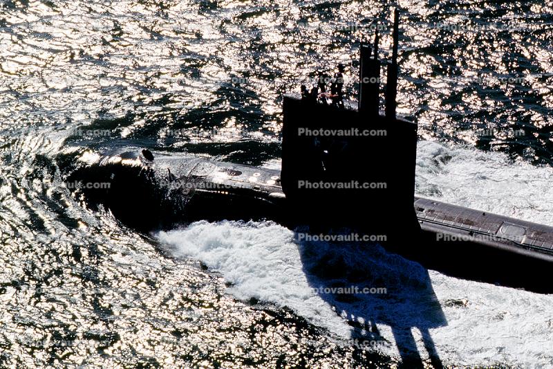 USS Drum, SSN 667, Nuclear Powered Sub, American, Sturgeon-class attack submarine, USN, United States Navy