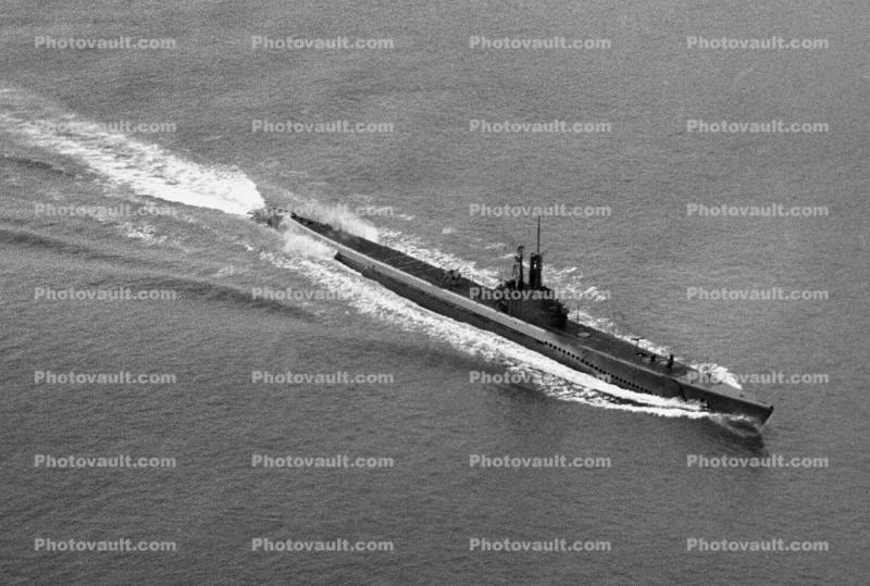 Gato Class Submarine, USN, United States Navy, 1950s