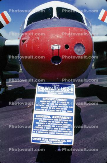 Grumman US2-B Tracker, 404, "Stoof", R-1820 Radial Engines