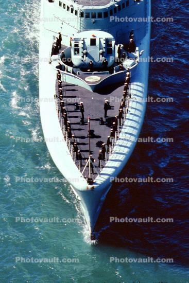 Bow, HMCS Annapolis, (FF-256), Annapolis class, Royal Canadian Navy, Canada