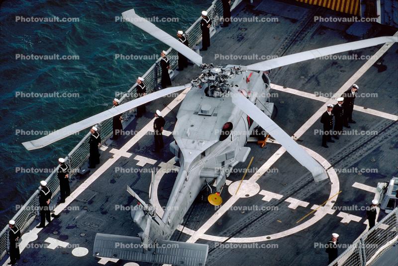 Sikorsky SH-60B Seahawk, Helipad, USN, United States Navy