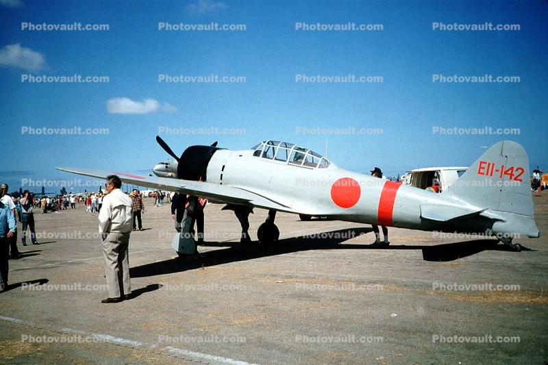 A6M Zero, EII-142, World War-II, WW2, WWII, 1950s