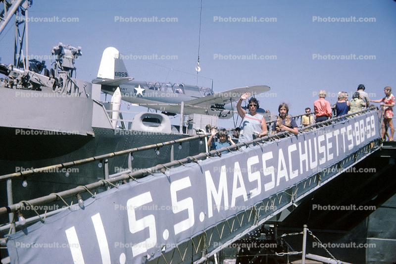 USS Massachusetts, Kingfisher, BB-59