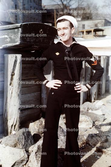 Sailor, Uniform, USN, United States Navy, 1940s