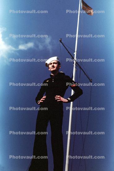 Sailor, Uniform, 1940s, USN, United States Navy