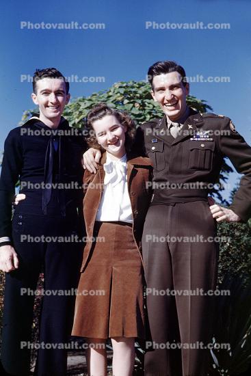 Sailor, Uniform, 1940s, USN, United States Navy